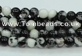 CBW101 15.5 inches 6mm round black & white jasper beads