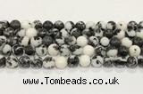 CBW173 15.5 inches 10mm round black & white jasper gemstone beads wholesale