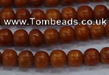 CBW501 15.5 inches 6mm round bayong wood beads wholesale