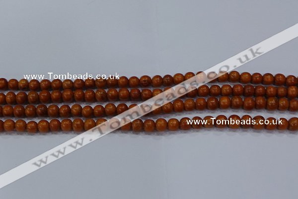 CBW501 15.5 inches 6mm round bayong wood beads wholesale