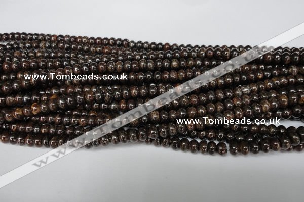 CBZ201 15.5 inches 3*6mm rondelle bronzite gemstone beads