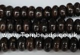 CBZ203 15.5 inches 6*10mm rondelle bronzite gemstone beads