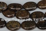 CBZ219 15.5 inches 13*18mm oval bronzite gemstone beads