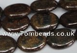 CBZ220 15.5 inches 15*20mm oval bronzite gemstone beads