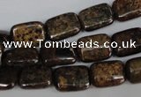 CBZ235 15.5 inches 10*14mm rectangle bronzite gemstone beads