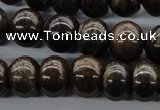 CBZ303 15.5 inches 12*15mm rondelle bronzite gemstone beads wholesale