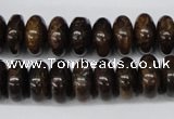 CBZ402 15.5 inches 6*12mm rondelle bronzite gemstone beads