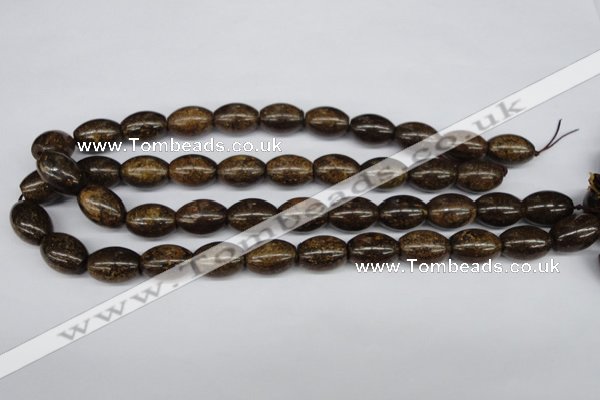 CBZ409 15.5 inches 13*18mm rice bronzite gemstone beads