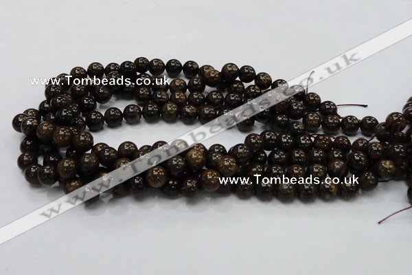 CBZ51 15.5 inches 10mm round bronzite gemstone beads wholesale