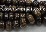 CBZ54 15.5 inches 7*10mm rondelle bronzite gemstone beads wholesale