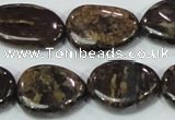 CBZ60 15.5 inches 18*25mm freeform bronzite gemstone beads