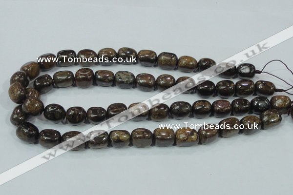 CBZ61 15.5 inches 12*15mm nugget bronzite gemstone beads