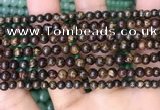 CBZ618 15.5 inches 4mm round bronzite beads wholesale