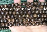 CBZ620 15.5 inches 8mm round bronzite beads wholesale