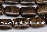 CBZ75 15.5 inches 13*18mm rectangle bronzite gemstone beads