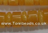 CCA20 15.5 inches 6*18mm & 12*18mm rondelle calcite gemstone beads