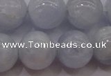 CCA404 15.5 inches 12mm round blue calcite beads wholesale