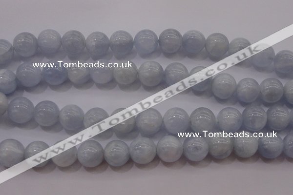 CCA404 15.5 inches 12mm round blue calcite beads wholesale