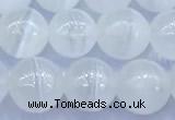 CCA530 15 inches 8mm round white calcite beads