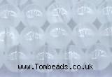 CCA540 15 inches 6mm round white calcite beads