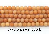 CCA571 15 inches 8mm round peach calcite gemstone beads