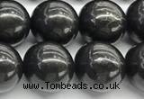 CCB1180 15 inches 14mm round shungite gemstone beads