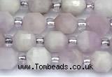 CCB1568 15 inches 5mm - 6mm faceted kunzite beads