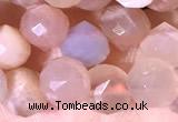 CCB1633 15 inches 6mm faceted teardrop moonstone beads