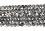 CCB772 15.5 inches 8mm faceted coin iolite gemstone beads