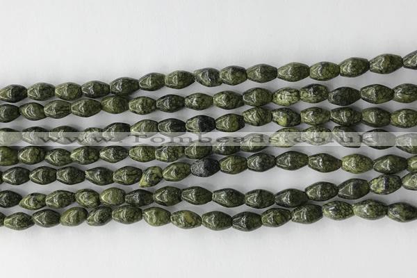 CCB803 15.5 inches 4*6mm rice gemstone beads wholesale