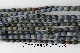 CCB806 15.5 inches 4*6mm rice dumortierite gemstone beads wholesale