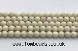 CCB823 15.5 inches 10mm round ivory jasper gemstone beads wholesale