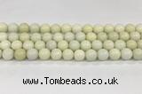 CCB831 15.5 inches 12mm round ivory jasper gemstone beads wholesale