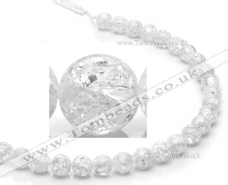 CCC15 grade A 10mm round white crystal beads Wholesale