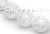 CCC17 14mm round grade A white crystal beads Wholesale