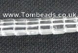 CCC260 15.5 inches 8*8mm cube grade A natural white crystal beads