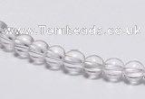 CCC30 15.5 inches 4mm round synthetic white crystal beads