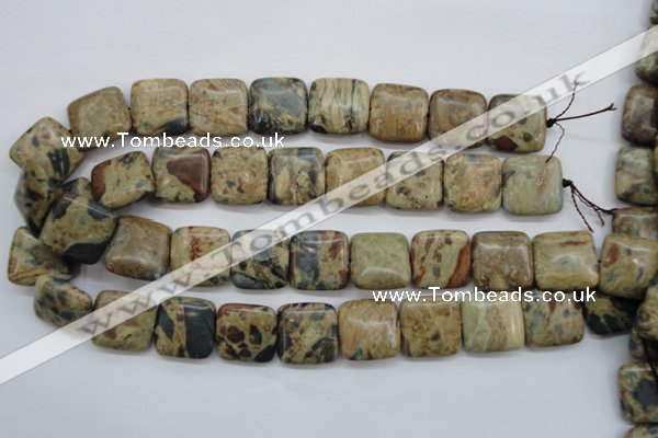 CCD02 15.5 inches 20*20mm square cordierite beads wholesale