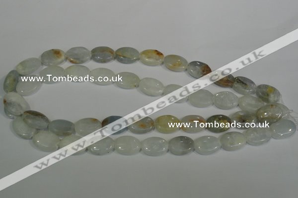 CCE14 15.5 inches 13*18mm oval natural celestite gemstone beads