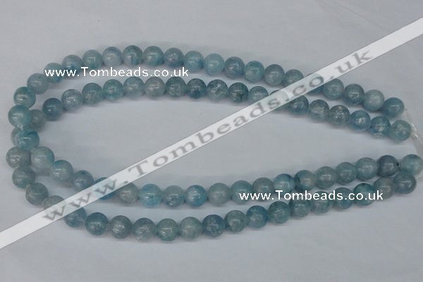 CCE52 15.5 inches 10mm round dyed natural celestite gemstone beads