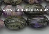 CCG104 15.5 inches 15*20mm oval charoite gemstone beads