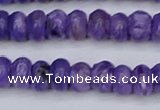 CCG121 15.5 inches 4*7mm rondelle charoite gemstone beads