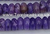 CCG122 15.5 inches 5*9mm rondelle charoite gemstone beads