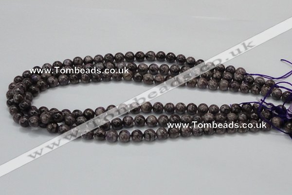 CCG20 15.5 inches 8mm round natural charoite gemstone beads