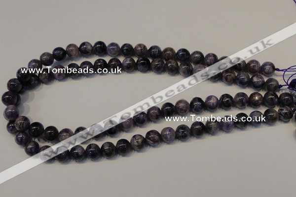 CCG27 15.5 inches 10mm round natural charoite gemstone beads