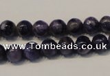 CCG31 15.5 inches 8mm round natural charoite gemstone beads
