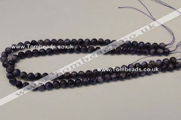 CCG31 15.5 inches 8mm round natural charoite gemstone beads