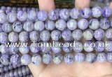 CCG321 15.5 inches 10mm round natural charoite beads wholesale