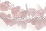 CCH09 32 inches rose quartz chips gemstone beads wholesale