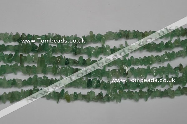 CCH200 34 inches 3*5mm green aventurine chips gemstone beads wholesale